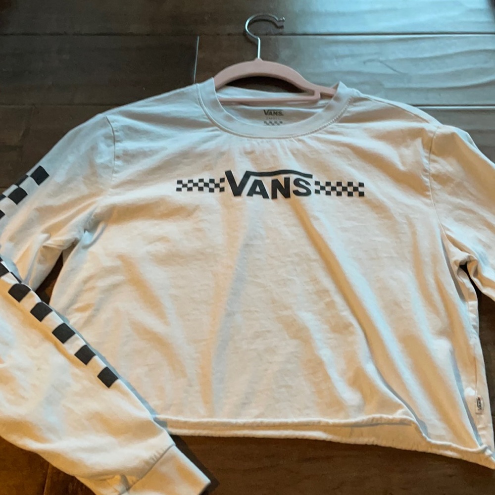 vans crop top